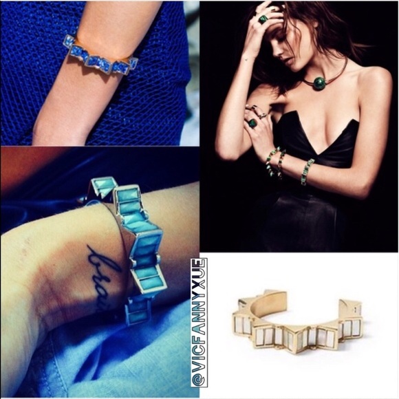 New Amber Sceats moonchild mother of pearl bangle - Picture 2 of 6